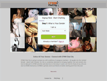 Tablet Screenshot of cfnmchatcity.com